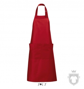 Delantales Sols Gala color Red :: Ref: 145 Delantales Sols Gala color Red :: Ref: 145