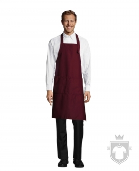 Delantales Sols Gala color Burgundy :: Ref: 146 Delantales Sols Gala color Burgundy :: Ref: 146