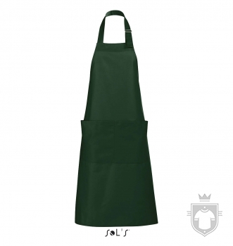Delantales Sols Gala color Bottle Green :: Ref: 264 Delantales Sols Gala color Bottle Green :: Ref: 264