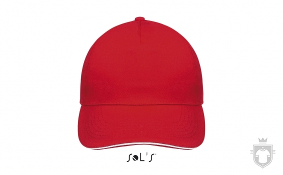 Gorras Sols Sunny color Red - White :: Ref: 908 Gorras Sols Sunny color Red - White :: Ref: 908