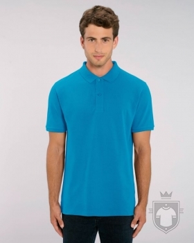 Polos Stanley/Stella Dedicator color Azur :: Ref: C231 Polos Stanley/Stella Dedicator color Azur :: Ref: C231