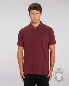 Polos Stanley/Stella Dedicator color Burgundy :: Ref: C244 Polos Stanley/Stella Dedicator color Burgundy :: Ref: C244