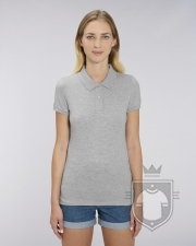 Polos Stanley/Stella Devoter Heather color Heather Grey :: Ref: C250 Polos Stanley/Stella Devoter Heather color Heather Grey :: Ref: C250