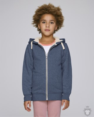 Sudaderas Stanley/Stella Mini Voyages Sherpa H K color Dark Heather Blue :: Ref: C652 Sudaderas Stanley/Stella Mini Voyages Sherpa H K color Dark Heather Blue :: Ref: C652