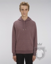 Sudaderas Stanley/Stella Flyer Special Heather color Black Heather Cranberry :: Ref: C589 Sudaderas Stanley/Stella Flyer Special Heather color Black Heather Cranberry :: Ref: C589