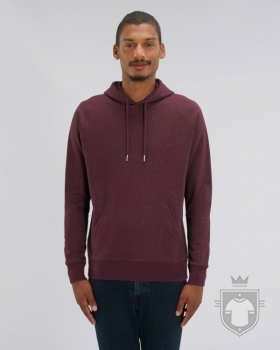 Sudaderas Stanley/Stella Flyer Special Heather color Heather Grape Red :: Ref: C664 Sudaderas Stanley/Stella Flyer Special Heather color Heather Grape Red :: Ref: C664