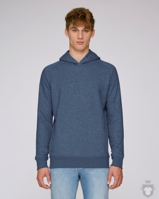 Sudaderas Stanley/Stella Capucha Knows Heather color Dark Heather Blue :: Ref: C652 Sudaderas Stanley/Stella Capucha Knows Heather color Dark Heather Blue :: Ref: C652
