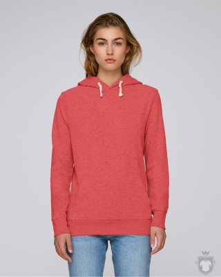 Sudaderas Stanley/Stella Explore Heather color Mid Heather Red :: Ref: C657 Sudaderas Stanley/Stella Explore Heather color Mid Heather Red :: Ref: C657