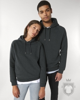 Sudaderas Stanley/Stella Sider color Dark Heather Grey :: Ref: C651 Sudaderas Stanley/Stella Sider color Dark Heather Grey :: Ref: C651