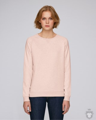 Sudaderas Stanley/Stella Trips Heather color Cream Heather Pink :: Ref: C682 Sudaderas Stanley/Stella Trips Heather color Cream Heather Pink :: Ref: C682