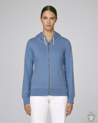 Sudaderas Stanley/Stella Travels Heather W color Mid Heather Blue :: Ref: C653 Sudaderas Stanley/Stella Travels Heather W color Mid Heather Blue :: Ref: C653