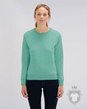 Sudaderas Stanley/Stella Tripster Heather color Mid Heather Green :: Ref: C656 Sudaderas Stanley/Stella Tripster Heather color Mid Heather Green :: Ref: C656