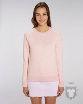 Sudaderas Stanley/Stella Tripster Heather color Cream Heather Pink :: Ref: C682 Sudaderas Stanley/Stella Tripster Heather color Cream Heather Pink :: Ref: C682