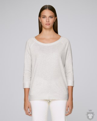Sudaderas Stanley/Stella Amazes Tencel Heather W color Cream Heather Grey :: Ref: C680 Sudaderas Stanley/Stella Amazes Tencel Heather W color Cream Heather Grey :: Ref: C680