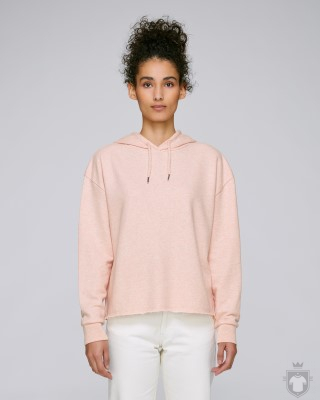 Sudaderas Stanley/Stella Reduces Heather W color Cream Heather Pink :: Ref: C682 Sudaderas Stanley/Stella Reduces Heather W color Cream Heather Pink :: Ref: C682