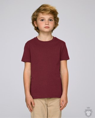 Camisetas Stanley/Stella Paints Kids color Burgundy :: Ref: C244 Camisetas Stanley/Stella Paints Kids color Burgundy :: Ref: C244