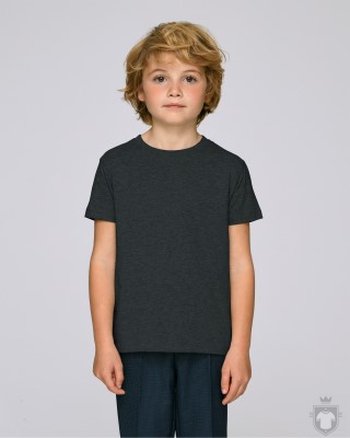Camisetas Stanley/Stella Paints Heather Kids color Dark Heather Grey :: Ref: C651 Camisetas Stanley/Stella Paints Heather Kids color Dark Heather Grey :: Ref: C651