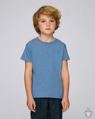 Camisetas Stanley/Stella Paints Heather Kids color Mid Heather Blue :: Ref: C653 Camisetas Stanley/Stella Paints Heather Kids color Mid Heather Blue :: Ref: C653