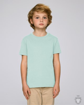 Camisetas Stanley/Stella Paints Kids color Caribbean Blue :: Ref: C724 Camisetas Stanley/Stella Paints Kids color Caribbean Blue :: Ref: C724