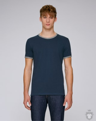Camisetas Stanley/Stella Holds color Navy/Mid Heather Grey :: Ref: C850 Camisetas Stanley/Stella Holds color Navy/Mid Heather Grey :: Ref: C850