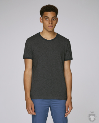 Camisetas Stanley/Stella Holds color Dark Heather Grey/Black :: Ref: C851 Camisetas Stanley/Stella Holds color Dark Heather Grey/Black :: Ref: C851