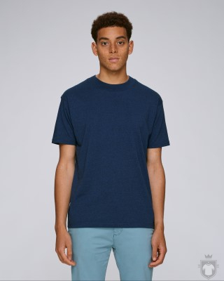 Camisetas Stanley/Stella Trims SH color Black Heather Blue :: Ref: C588 Camisetas Stanley/Stella Trims SH color Black Heather Blue :: Ref: C588