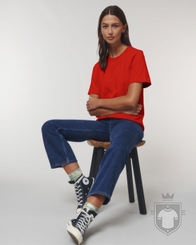 Camisetas Stanley/Stella Sparker color Bright Red :: Ref: C011 Camisetas Stanley/Stella Sparker color Bright Red :: Ref: C011