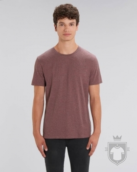 Camisetas Stanley/Stella Creator Special Heather color Black Heather Cranberry :: Ref: C589 Camisetas Stanley/Stella Creator Special Heather color Black Heather Cranberry :: Ref: C589