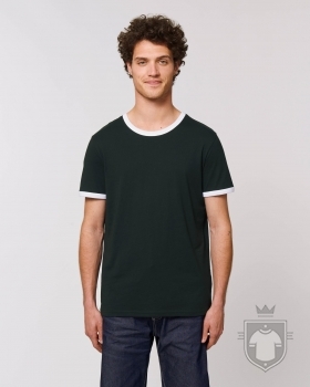Camisetas Stanley/Stella Ringer color Black/White :: Ref: C896 Camisetas Stanley/Stella Ringer color Black/White :: Ref: C896