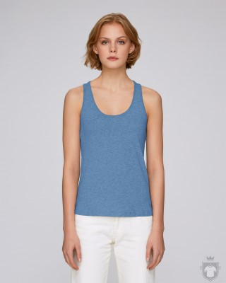 Camisetas Stanley/Stella Dreams Heather color Mid Heather Blue :: Ref: C653 Camisetas Stanley/Stella Dreams Heather color Mid Heather Blue :: Ref: C653