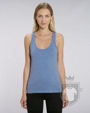 Camisetas Stanley/Stella Dreamer Heather color Mid Heather Blue :: Ref: C653 Camisetas Stanley/Stella Dreamer Heather color Mid Heather Blue :: Ref: C653