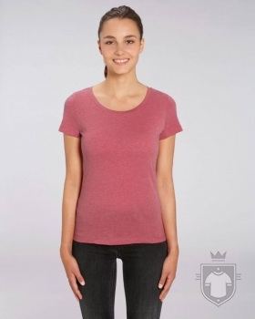 Camisetas Stanley/Stella Lover Special Heather color Heather Cranberry :: Ref: C583 Camisetas Stanley/Stella Lover Special Heather color Heather Cranberry :: Ref: C583