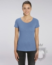 Camisetas Stanley/Stella Lover Heather color Mid Heather Blue :: Ref: C653