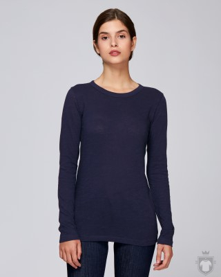 Camisetas Stanley/Stella Flatters Slub W color French Navy :: Ref: C727 Camisetas Stanley/Stella Flatters Slub W color French Navy :: Ref: C727