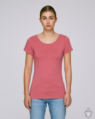 Camisetas Stanley/Stella Wants SH W color Heather Cranberry :: Ref: C583 Camisetas Stanley/Stella Wants SH W color Heather Cranberry :: Ref: C583