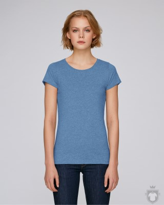Camisetas Stanley/Stella Wants H W color Mid Heather Blue :: Ref: C653 Camisetas Stanley/Stella Wants H W color Mid Heather Blue :: Ref: C653