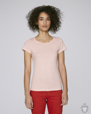 Camisetas Stanley/Stella Wants H W color Cream Heather Pink :: Ref: C682 Camisetas Stanley/Stella Wants H W color Cream Heather Pink :: Ref: C682