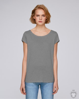 Camisetas Stanley/Stella Glows Modal W color Mid Heather Grey :: Ref: C650 Camisetas Stanley/Stella Glows Modal W color Mid Heather Grey :: Ref: C650