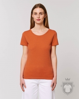Camisetas Stanley/Stella Expresser Special Heather color Black Heather Orange :: Ref: C594 Camisetas Stanley/Stella Expresser Special Heather color Black Heather Orange :: Ref: C594