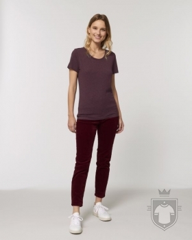 Camisetas Stanley/Stella Expresser Special Heather color Heather Grape Red :: Ref: C664 Camisetas Stanley/Stella Expresser Special Heather color Heather Grape Red :: Ref: C664