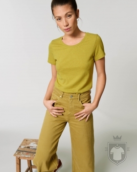 Camisetas Stanley/Stella Expresser Special Heather color Heather Neppy Lemon Grass :: Ref: C699 Camisetas Stanley/Stella Expresser Special Heather color Heather Neppy Lemon Grass :: Ref: C699