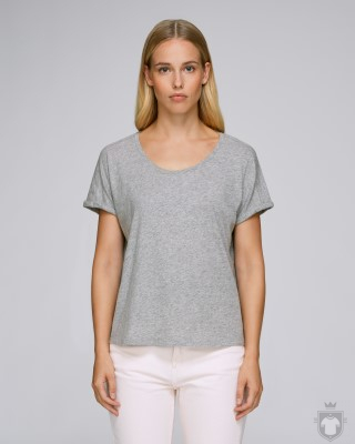 Camisetas Stanley/Stella Lazes W SH color Heather Grey Slub :: Ref: C255 Camisetas Stanley/Stella Lazes W SH color Heather Grey Slub :: Ref: C255