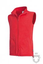 Chalecos Stedman Active Fleece color Scarlet Red :: Ref: SRE Chalecos Stedman Active Fleece color Scarlet Red :: Ref: SRE