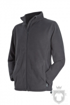 Polares Stedman Active Fleece Jacket color Grey Steel :: Ref: GRS Polares Stedman Active Fleece Jacket color Grey Steel :: Ref: GRS