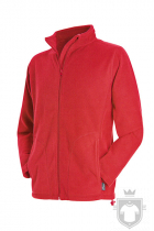 Polares Stedman Active Fleece Jacket color Scarlet Red :: Ref: SRE Polares Stedman Active Fleece Jacket color Scarlet Red :: Ref: SRE