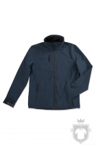Softshell Stedman Active Softest Shell Jacket color Marina Blue :: Ref: MAB Softshell Stedman Active Softest Shell Jacket color Marina Blue :: Ref: MAB