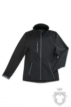 Softshell Stedman Active Softest Shell Jacket W color Black Opal :: Ref: BLO Softshell Stedman Active Softest Shell Jacket W color Black Opal :: Ref: BLO