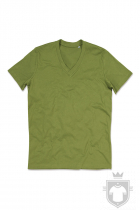 Camisetas Stedman James Organic V color Earth Green :: Ref: EGR Camisetas Stedman James Organic V color Earth Green :: Ref: EGR