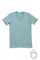 Camisetas Stedman James Organic V color Frosted Blue :: Ref: FRO Camisetas Stedman James Organic V color Frosted Blue :: Ref: FRO