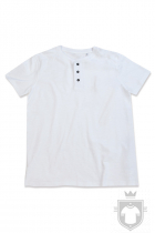 Camisetas Stedman Shawn Henley color White :: Ref: WHI Camisetas Stedman Shawn Henley color White :: Ref: WHI